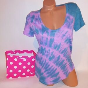 VS PINK Tie Dye Top